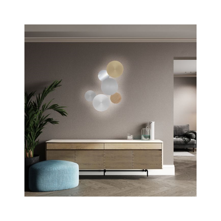 Paul Neuhaus 8152-79 - Applique a LED dimmerabile PUNTUA LED/1W/3,7V 2200 mAh + telecomando