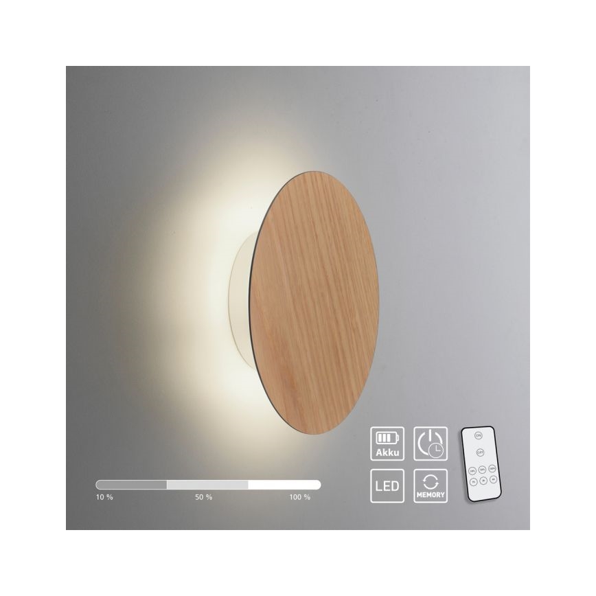 Paul Neuhaus 8152-79 - Applique a LED dimmerabile PUNTUA LED/1W/3,7V 2200 mAh + telecomando