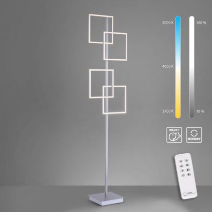 Paul Neuhaus 817-55 - Lampada da terra a LED dimmerabile INIGO 4xLED/8W/230V + TC