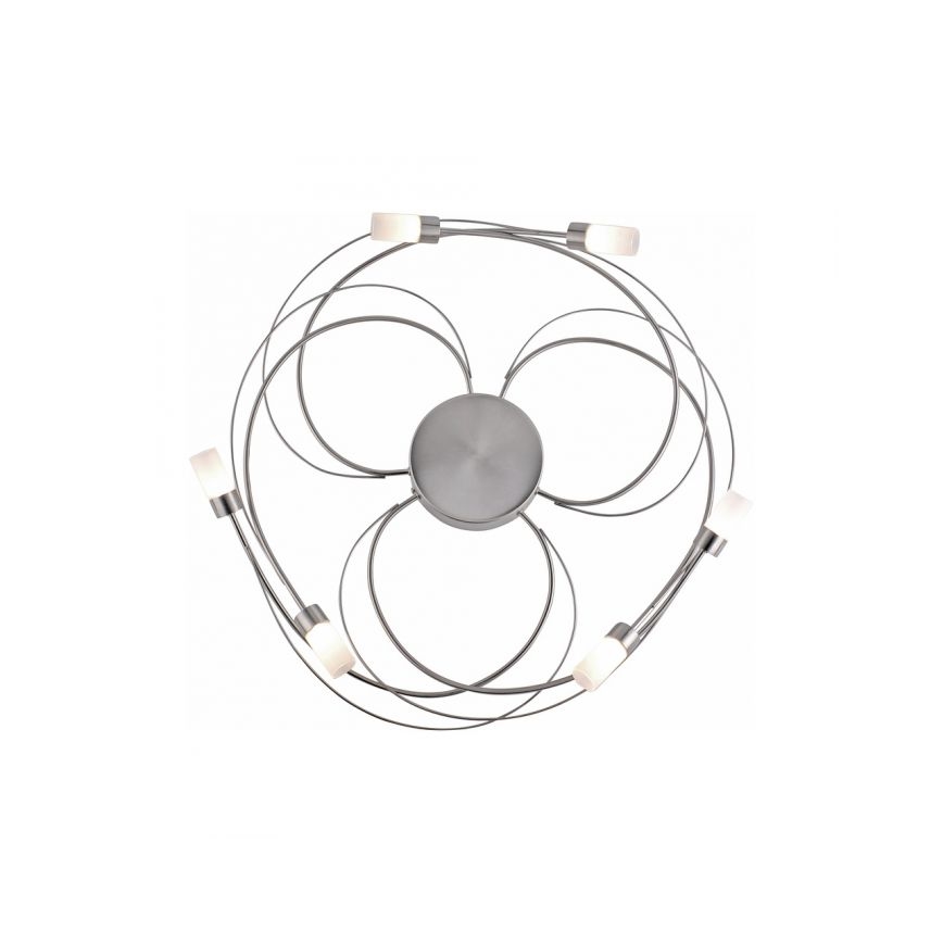 Paul Neuhaus 8250-55 - Lampadario LED dimmerabile da superficie NELIA 6xLED/3W/230V