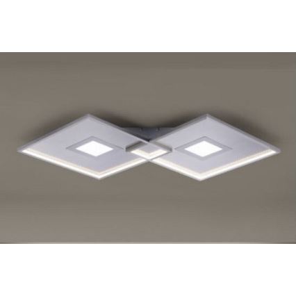 Paul Neuhaus 8378-55 - Plafoniera LED dimmerabile AMARA LED/45W/230V cromo lucido + telecomando