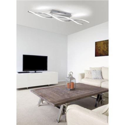 Paul Neuhaus 9143-55 - Lampadario LED dimmerabile da superficie POLINA 2xLED/10,2W/230V