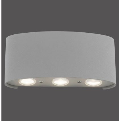 Paul Neuhaus 9488-21 - Applique LED da esterno CARLO 6xLED/0,8W/230V IP54