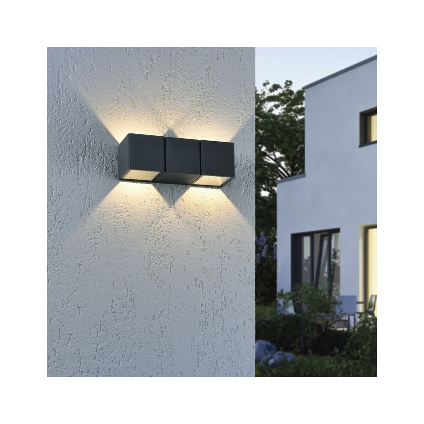 Paul Neuhaus 9658-13 - Applique LED da esterno MARCEL 2xLED/4W/230V IP54