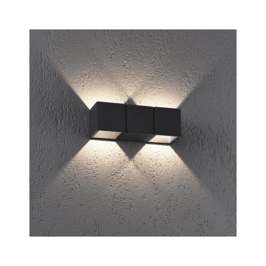Paul Neuhaus 9658-13 - Applique LED da esterno MARCEL 2xLED/4W/230V IP54