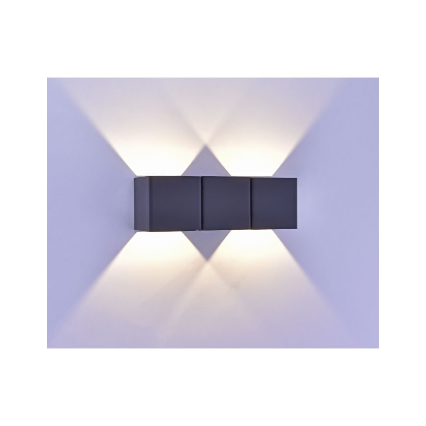 Paul Neuhaus 9658-13 - Applique LED da esterno MARCEL 2xLED/4W/230V IP54