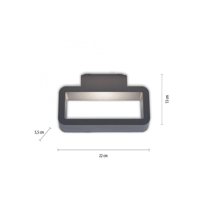 Paul Neuhaus 9668-13 - Applique da esterno LED HENDRIK LED/5,2W/230V IP54