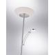 Paul Neuhaus 655-55 - Lampada LED da terra dimmerabile ALFRED 1xLED/28W+1xLED/4W/230V cromo
