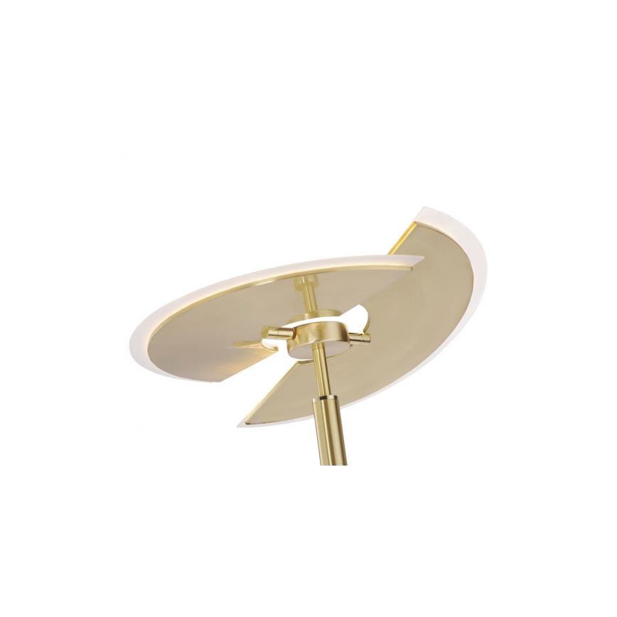Paul Neuhaus - Lampada LED da terra dimmerabile ARTUR 2xLED/21W+1xLED/6W/230V dorata