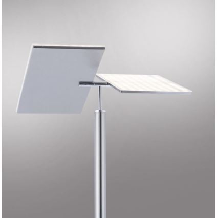 Paul Neuhaus 687-55 - Lampada LED da terra dimmerabile ARTUR 2xLED/27W+1xLED/6W/230V