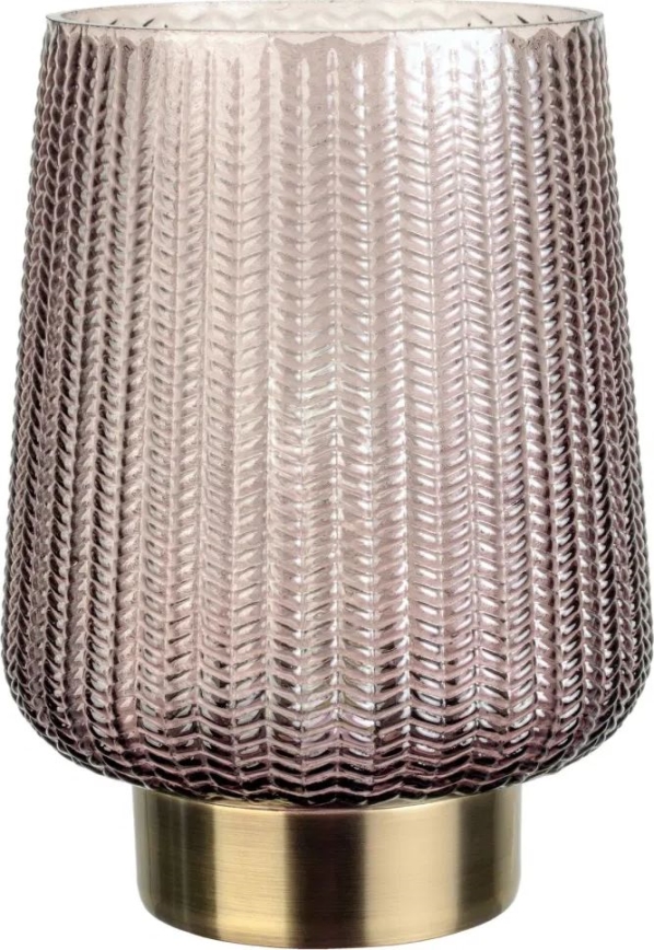 Paulmann 48137 - LED-1xE27/0,8W Lampada da tavolo GLAMOUR 3xAA/4,5V rosa