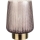 Paulmann 48137 - LED-1xE27/0,8W Lampada da tavolo GLAMOUR 3xAA/4,5V rosa