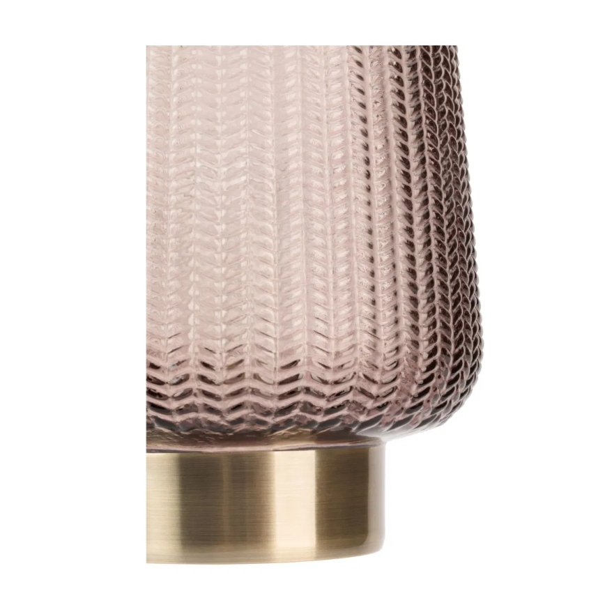 Paulmann 48137 - LED-1xE27/0,8W Lampada da tavolo GLAMOUR 3xAA/4,5V rosa