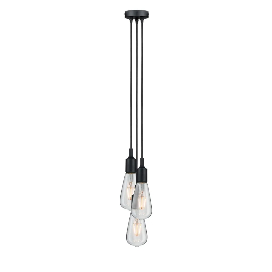 Paulmann 50382 - 3xE27/60W Cavo di alimentazione KETIL 230V