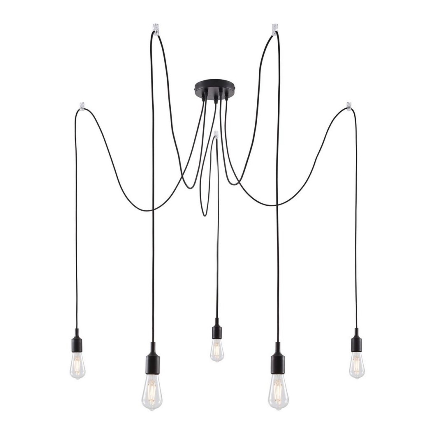 Paulmann 50389 - Lampadario a sospensione con filo NEORDIC 5xE27/20W/230V ragno