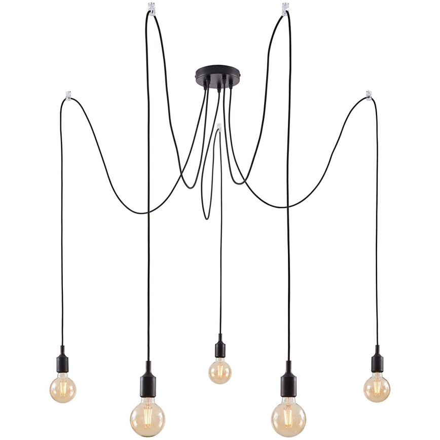 Paulmann 50389 - Lampadario a sospensione con filo NEORDIC 5xE27/20W/230V ragno