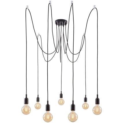 Paulmann 50390 - Lampadario a sospensione con filo NEORDIC 7xE27/20W/230V ragno