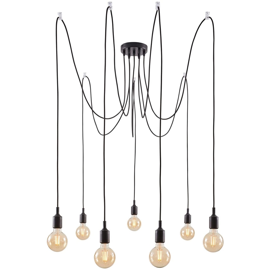 Paulmann 50390 - Lampadario a sospensione con filo NEORDIC 7xE27/20W/230V ragno
