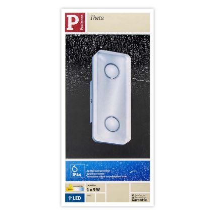 Paulmann 70478 - LED/9W IP44 Applique da bagno THETA 230V