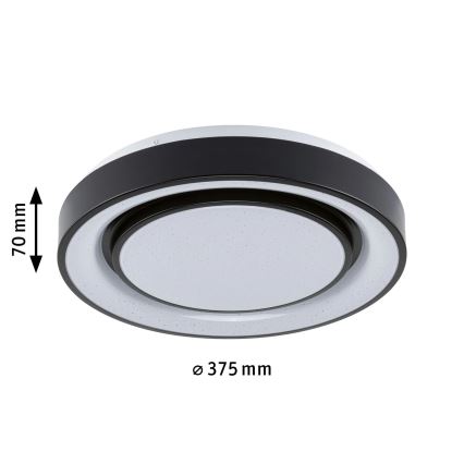 Paulmann 70544 - LED RGBW/22W Plafoniera dimmerabile RAINBOW 230V 3000-6500K + telecomando