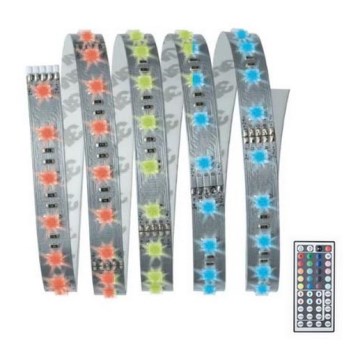Paulmann 70587 - LED RGB/20W Striscia dimmerabile MAXLED 1,5m 230V + telecomando