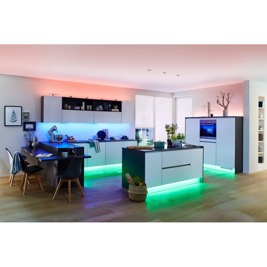 Paulmann 70627 - LED RGB/18W IP44 Striscia da bagno dimmerabile MAXLED 1,5 m 230V + telecomando