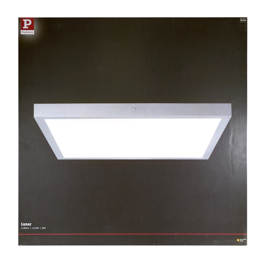 Paulmann 70652 - LED/30W Plafoniera LUNAR 230V