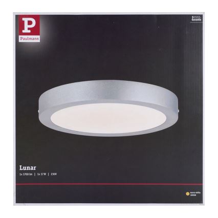 Paulmann 70655 - LED/17W Plafoniera LUNAR 230V