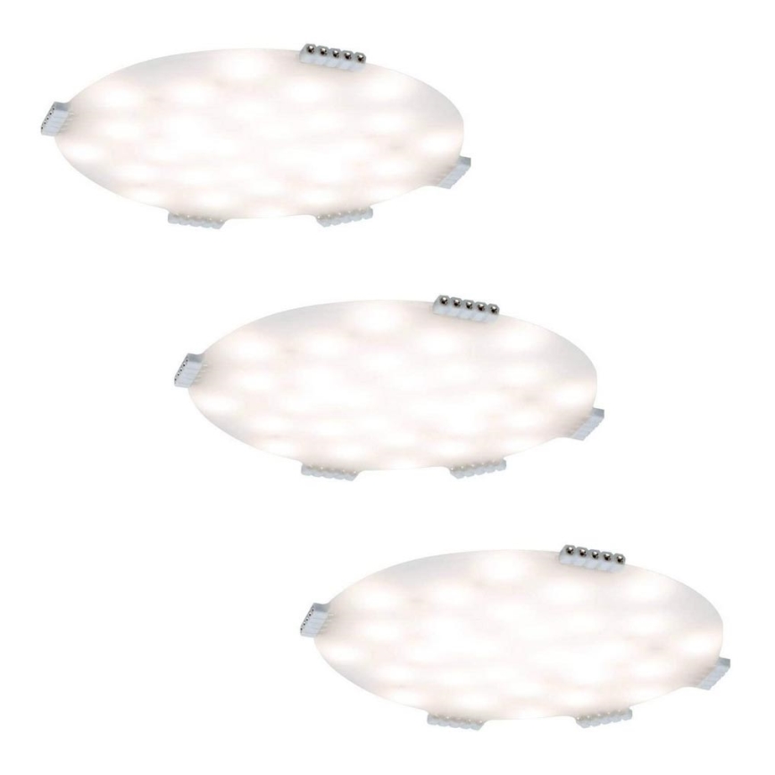 Paulmann 70711 - SET 3xLED/2,8W Illuminazione mobili con sensore SOFTPAD 230V 2700K