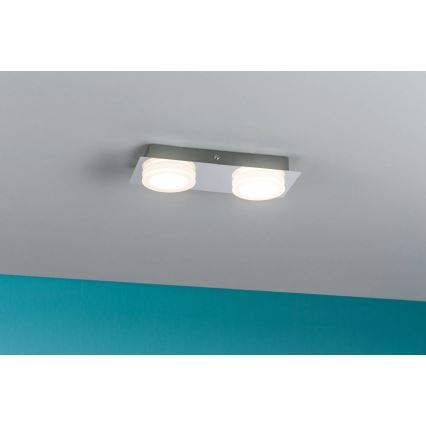 Paulmann 70883 - 2xLED/4,7W IP23 Applique da parete per bagno DORADUS 230V