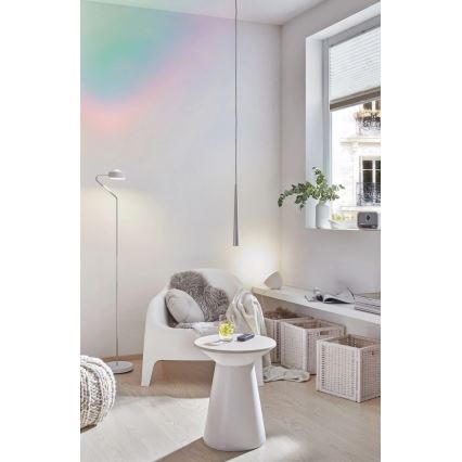Paulmann 70920 - Lampada da terra dimmerabile LED 7,5W RAMOS 230V bianco/cromo lucido