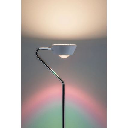 Paulmann 70920 - Lampada da terra dimmerabile LED 7,5W RAMOS 230V bianco/cromo lucido
