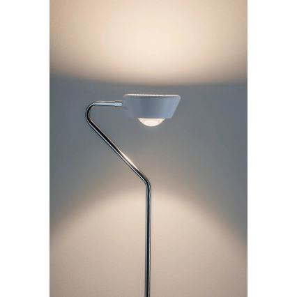Paulmann 70920 - Lampada da terra dimmerabile LED 7,5W RAMOS 230V bianco/cromo lucido