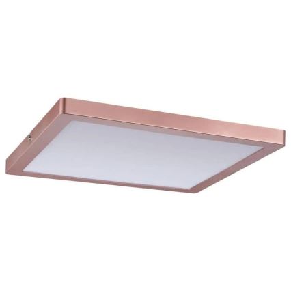 Paulmann 70941 - LED/20W Pannello fisso ATRIA 230V 4000K 30x30 cm Oro rosa