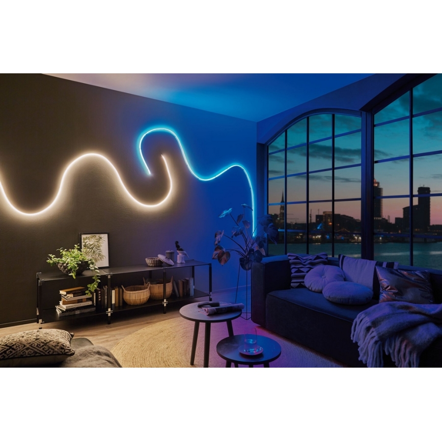 Paulmann 70966 - LED-RGB/27W IP67 Striscia dimmerabile da esterno FLOW 3m 230/24V