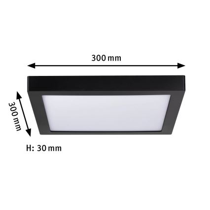 Paulmann 70984 - LED/22W Plafoniera ABIA 230V