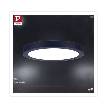 Paulmann 70986  - LED/22W Plafoniera ABIA 230V blu scuro