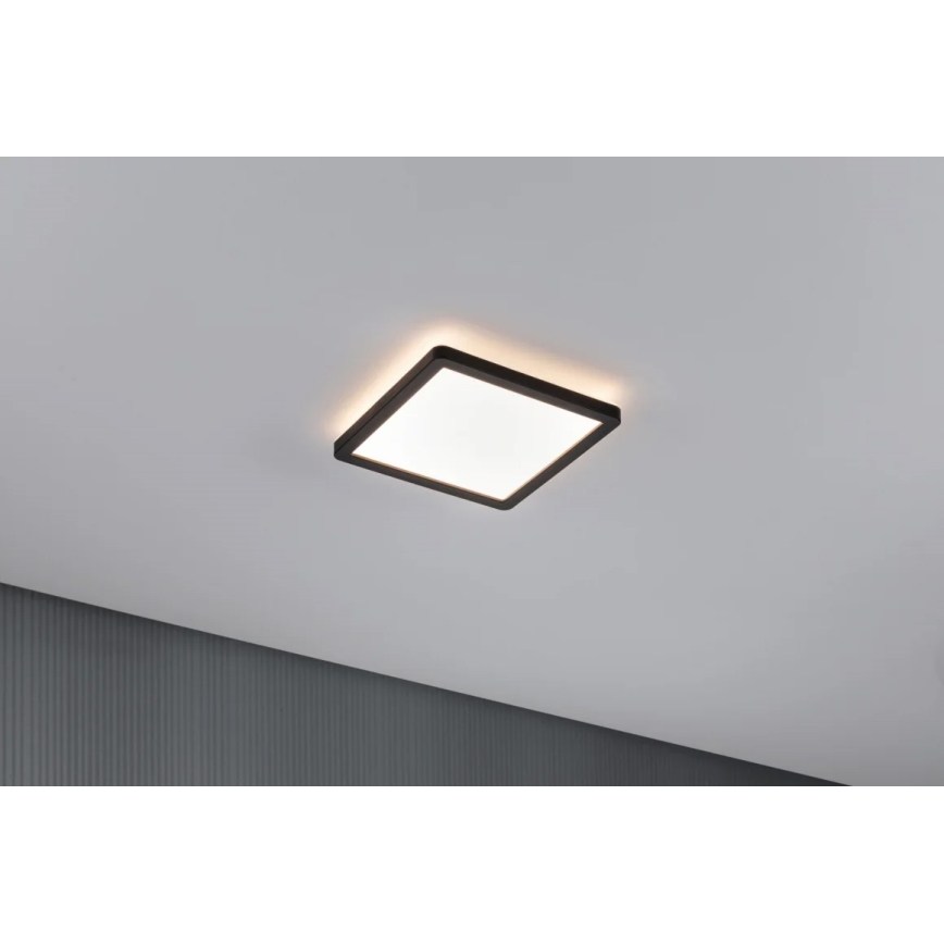 Paulmann 71000 - LED/11,2W Pannello fisso ATRIA 230V 3000K 19x19 cm nero