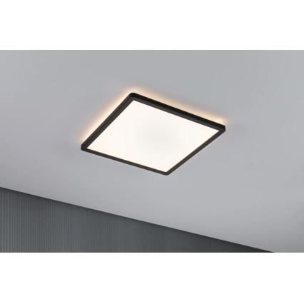 Paulmann 71001 - LED/16W Pannello fisso ATRIA 230V 3000K 29,3x29,3 cm nero