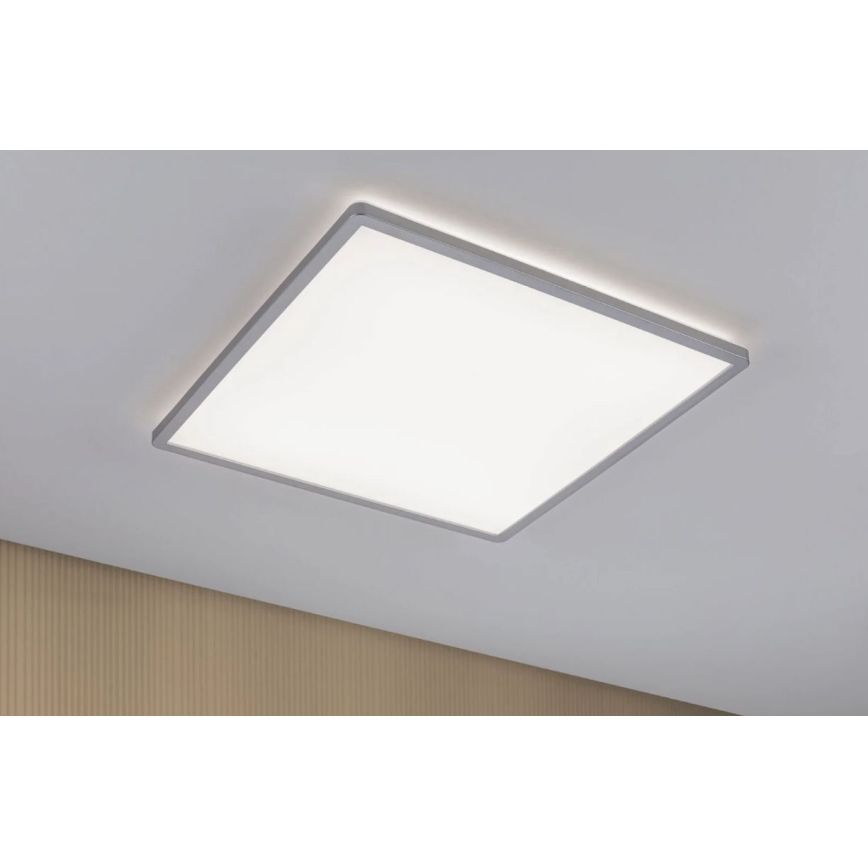 Paulmann 71009 - LED/22W Pannello dimmerabile ATRIA 230V 4000K 42x42 cm cromo opaco