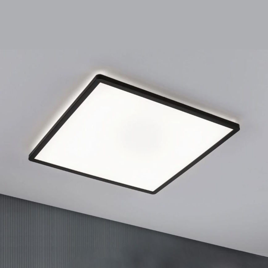 Paulmann 71016 - Pannello LED dimmerabile ATRIA 22W 230V 4000K 42x42 cm nero