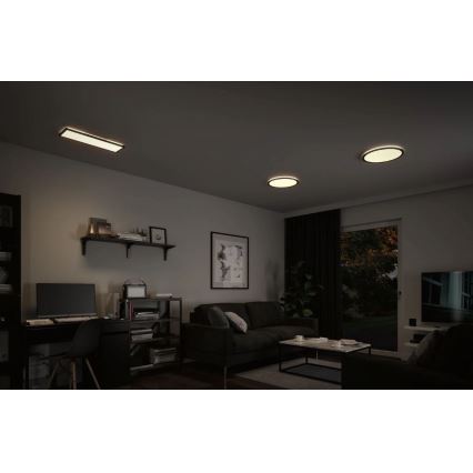 Paulmann 71016 - Pannello LED dimmerabile ATRIA 22W 230V 4000K 42x42 cm nero