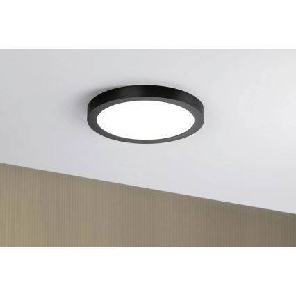 Paulmann 71025 - LED/22W Plafoniera ABIA 230V nero