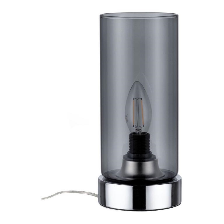 Paulmann 77056 - 1xE14/40W Lampada da tavolo Touch PINJA 230V