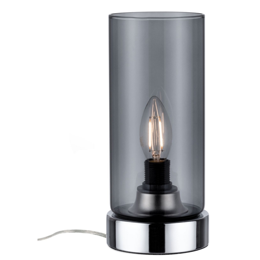Paulmann 77056 - 1xE14/40W Lampada da tavolo Touch PINJA 230V