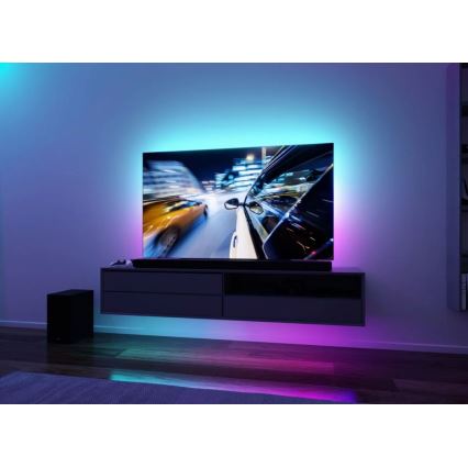 Paulmann 78880 - LED/3,5W RGB Striscia dimmerabile per TV 2m ZOLL 5V + telecomando