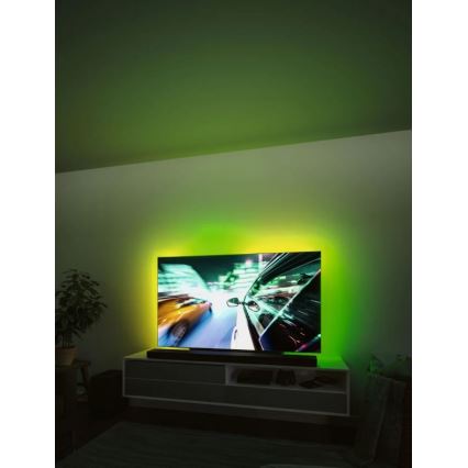 Paulmann 78880 - LED/3,5W RGB Striscia dimmerabile per TV 2m ZOLL 5V + telecomando