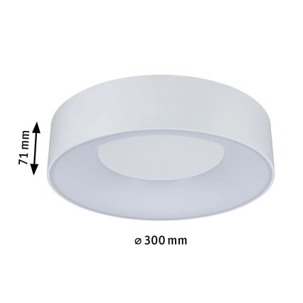 Paulmann 78946 - LED/16W IP44 Plafoniera bagno CASCA 230V