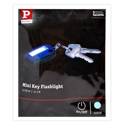 Paulmann 78968 - LED/1W Portachiavi MINI KEY