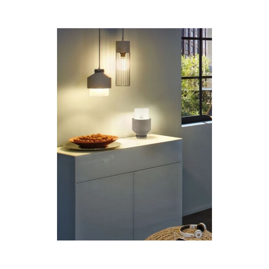 Paulmann 79619 - 1xE27/20W Lampada da tavolo  HELIN 230V